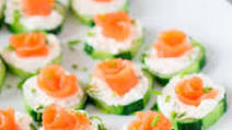 Smoked Salmon Cucumber Bites Smoked Salmon Cucumber Bites