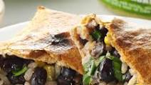 No-Fry Black Bean Chimichangas No-Fry Black Bean Chimichangas