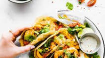 Crock Pot Fire Roasted Tomato Shrimp Tacos Crock Pot Fire Roasted Tomato Shrimp Tacos