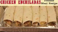 Chicken Enchliadas Freezer Meal Recipe Chicken Enchliadas Freezer Meal Recipe