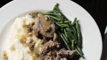 Slow cooker pork loin with sherried mushroom gravy Slow cooker pork loin with sherried mushroom gravy