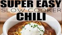 Easy Crockpot Chili Easy Crockpot Chili