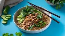 Crispy Ground Pork and Rice Crispy Ground Pork and Rice