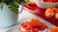 Smoked Salmon Crostini Smoked Salmon Crostini