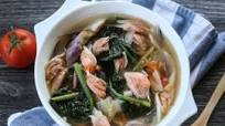 Sinigang na Salmon Belly Sinigang na Salmon Belly