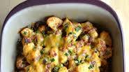 Loaded Baked Potato and Buffalo Chicken Casserole Loaded Baked Potato and Buffalo Chicken Casserole
