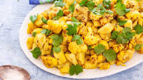 Aloo Gobi - Potato and Cauliflower Curry. Aloo Gobi - Potato and Cauliflower Curry.