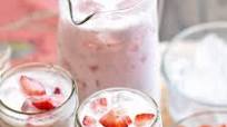 Creamy Strawberry Agua Fresca Creamy Strawberry Agua Fresca