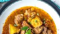 Lamb stew with potatoes and warming spices Lamb stew with potatoes and warming spices