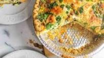 Salmon and Spinach Quiche Salmon and Spinach Quiche