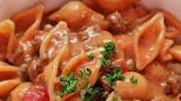 Creamy & Cheesy Beef and Shells Creamy & Cheesy Beef and Shells