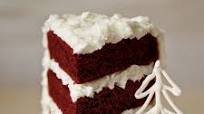 Red Velvet Cake with Coconut-Cream Cheese Frosting Red Velvet Cake with Coconut-Cream Cheese Frosting