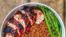 Char Siu Chicken w/ Hong Kong Style Noodles Char Siu Chicken w/ Hong Kong Style Noodles