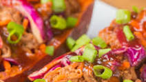 Pulled Pork-stuffed Sweet Potatoes Recipe by Tasty Pulled Pork-stuffed Sweet Potatoes Recipe by Tasty