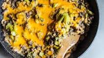 Cheesy Beef and Rice Broccoli Casserole Cheesy Beef and Rice Broccoli Casserole