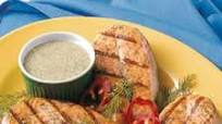 Grilled Salmon Steaks Grilled Salmon Steaks