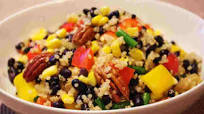 Receta de Ensalada de quinoa, semillas de sésamo y calabaza Receta de Ensalada de quinoa, semillas de sésamo y calabaza