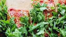 Vegetarian Pan Pizza With Lots of Greens Vegetarian Pan Pizza With Lots of Greens