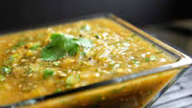 Roasted Tomatillo Salsa Verde Roasted Tomatillo Salsa Verde