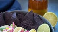 Barbacoa Street Tacos with Mango Guacamole Barbacoa Street Tacos with Mango Guacamole