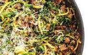 Zucchini Noodles with Sausage and Kale Zucchini Noodles with Sausage and Kale