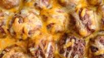 Enchilada Meatballs Enchilada Meatballs