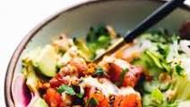 30-Minute Salmon Poke Bowls 30-Minute Salmon Poke Bowls