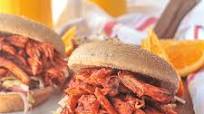 Orange Juice BBQ Chicken Sandwiches Orange Juice BBQ Chicken Sandwiches