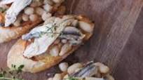 Crostini With Cannellini & White Anchovies Crostini With Cannellini & White Anchovies