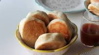 Muffin ingleses. English Muffins. Pan sin horno Muffin ingleses. English Muffins. Pan sin horno