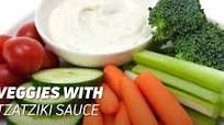 Veggies with Tzatziki Sauce Veggies with Tzatziki Sauce