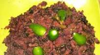 Laal Saag Coconut Sabzi recipe by rusha Mondal at BetterButter Laal Saag Coconut Sabzi recipe by rusha Mondal at BetterButter