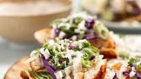 White Fish and Avocado Tostadas White Fish and Avocado Tostadas