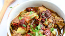 Peruvian Pork Stew with Apples, Chilies, & Lime Peruvian Pork Stew with Apples, Chilies, & Lime