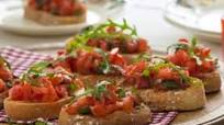 Tomato and Rocket Bruschetta Tomato and Rocket Bruschetta