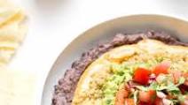 Clean Eating Refried Bean Dip Clean Eating Refried Bean Dip
