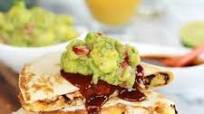 Hawaiian BBQ Quesadillas with Pineapple-Mango Guacamole Hawaiian BBQ Quesadillas with Pineapple-Mango Guacamole