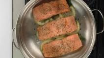 Steamed Salmon w/ Lemon & Dill Steamed Salmon w/ Lemon & Dill