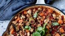 Cuban-Style Turkey Picadillo with Sweet Potatoes Cuban-Style Turkey Picadillo with Sweet Potatoes