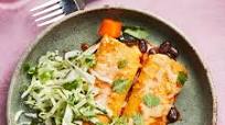 Butternut Squash & Black Bean Enchiladas Butternut Squash & Black Bean Enchiladas