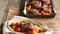 Mediterranean Beef Pinwheels Mediterranean Beef Pinwheels