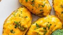 Broccoli Cheese Twice Baked Potatoes Recipe Broccoli Cheese Twice Baked Potatoes Recipe