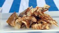 Tempura softshell crab with lime & fish sauce dressing Tempura softshell crab with lime & fish sauce dressing