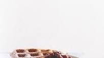 Cardamom Sour-Cream Waffles Cardamom Sour-Cream Waffles