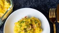 Creamy Bacon & Spaghetti Squash Recipe Creamy Bacon & Spaghetti Squash Recipe