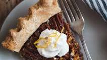 Salted Sorghum Molasses Pecan Pie with Orange Zest Salted Sorghum Molasses Pecan Pie with Orange Zest