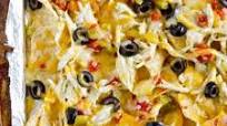 Green Chile Chicken Enchilada Nachos Green Chile Chicken Enchilada Nachos