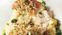 Black Cod with Fennel Chowder and Smoked Oyster Panzanella Black Cod with Fennel Chowder and Smoked Oyster Panzanella