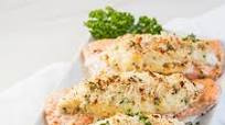 Crab Stuffed Salmon Crab Stuffed Salmon