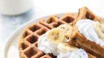4 Ingredient Banana Waffles 4 Ingredient Banana Waffles